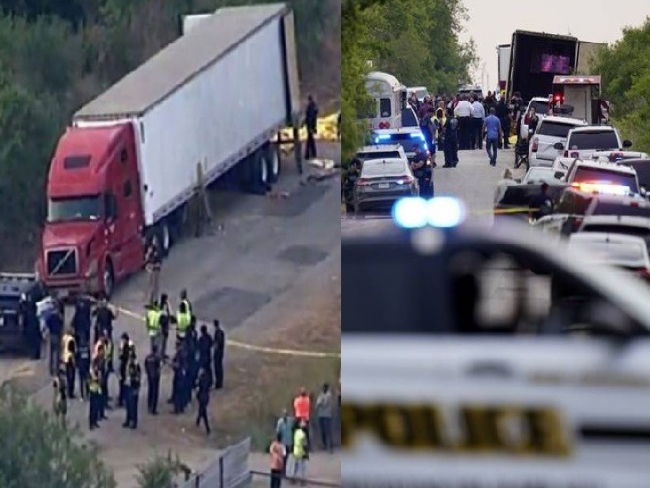 46 pessoas são encontradas sem vida em caminhão e prefeito se pronuncia: 'Terrível tragédia humana'