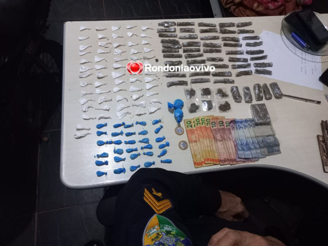 BOCA DE FUMO: Casal é flagrado com mais de 100 porções de entorpecente   Rondoniaovivo.com
