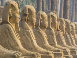 Monumento perdido do antigo Egito, Avenida das Esfinges é reaberta a turistas