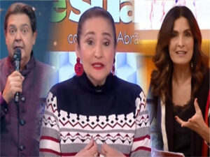 Sonia Abrão faz acusação contra a Globo envolvendo o apresentador Fausto Silva e também Fátima Bernardes
