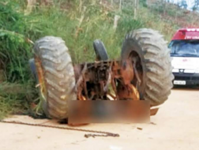TRÁGICO: Trabalhador morre atropelado por trator desgovernado na Estrada da Penal   Rondoniaovivo.com