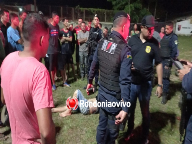 URGENTE: Homem é baleado em campo de futebol em Porto Velho   Rondoniaovivo.com