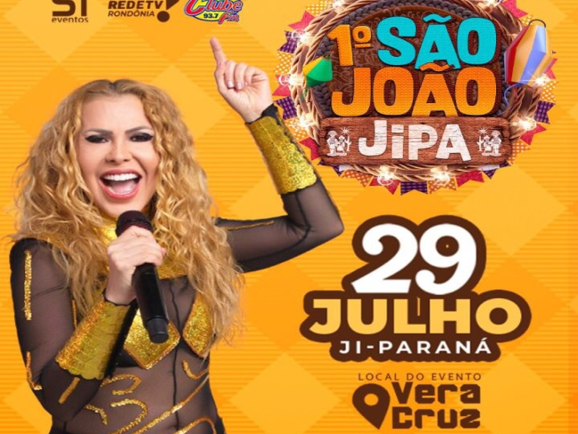TOUR ISSO É CALYPSO: Mega show da cantora Joelma acontece hoje em Ji Paraná   Rondoniaovivo.com