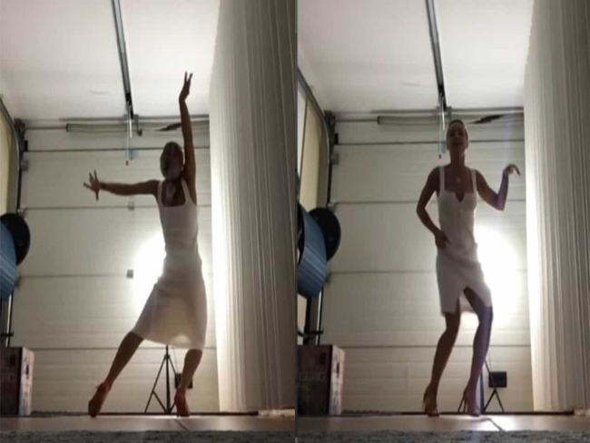 Vídeo: Luciana Abreu arrasadora em ensaio de dança... na garagem
