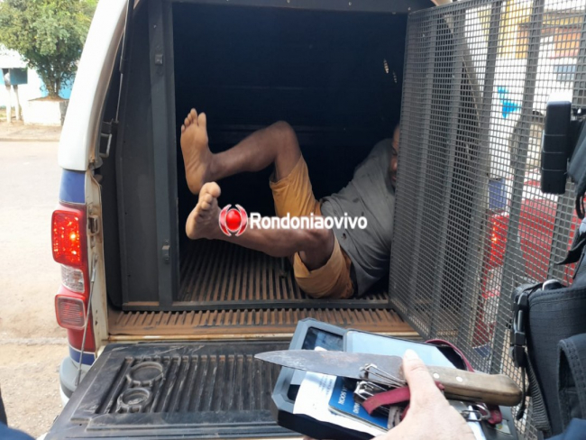 VIOLÊNCIA: Homem é morto a facadas e PM prende acusado na zona Leste   Rondoniaovivo.com
