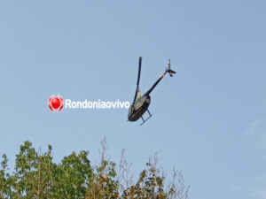 ASSISTA: Helicóptero da PM faz buscas em mata contra ameaçador de mulher   Rondoniaovivo.com