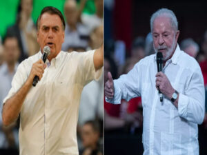 Bolsonaro e Lula se atacam em rede social durante posse de Moraes