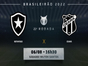 Botafogo x Ceará: prováveis escalações, desfalques e onde assistir ao jogo pelo Brasileirão