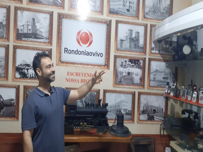 CORTESIA: Vinícius Miguel faz visita à redação do Rondoniaovivo   Rondoniaovivo.com
