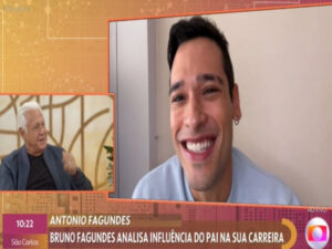 ‘Encontro’: Antônio Fagundes se emociona com homenagem dos filhos