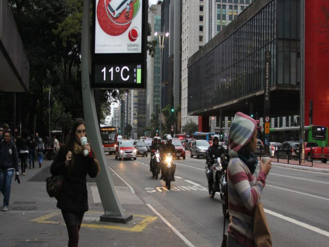 Frio: cidade de São Paulo registra recordes de baixa temperatura