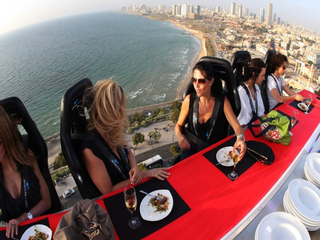 NO TOPO: Jantar na alturas é uma experiência gastronômica para corajosos   Rondoniaovivo.com