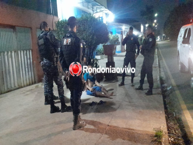 REAGIU: Policial civil evita homicídio ao flagrar bando atacando jovem a golpes de facão   Rondoniaovivo.com