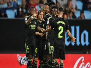 Real Madrid goleia Celta de Vigo fora de casa pela La Liga