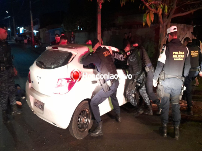 URGENTE: Homem é atacado a tiros na região Central e PM age rápido   Rondoniaovivo.com