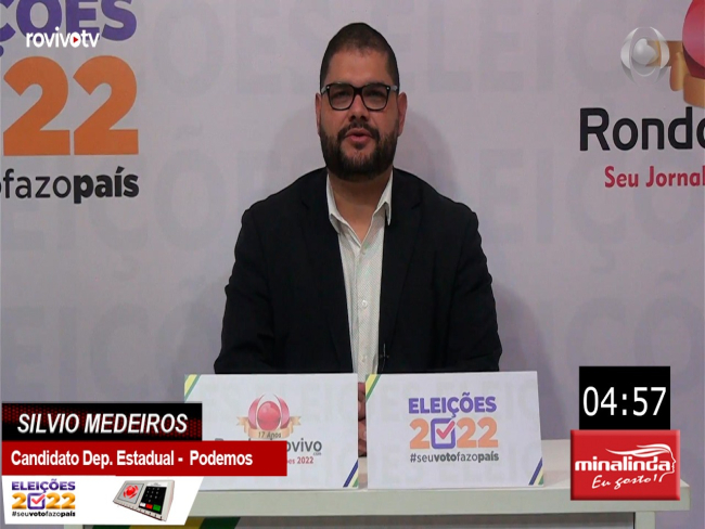 VENHA DEBATER CONOSCO: Silvio medeiros   Candidato Deputado Estadual    Podemos    Rondoniaovivo.com