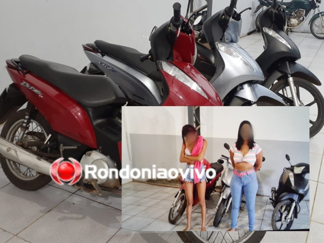 QUADRILHA DE ROUBOS: Operação da PM prende garotas que vendiam motos clonadas na OLX   Rondoniaovivo.com