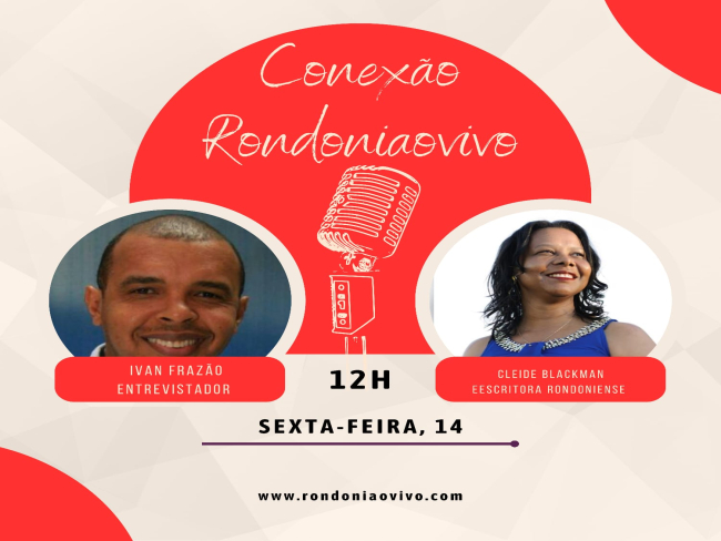 CONEXÃO RONDONIAOVIVO: Cleide Blackman, fala sobre a indicação para o prêmio Jabuti de literatura   Rondoniaovivo.com