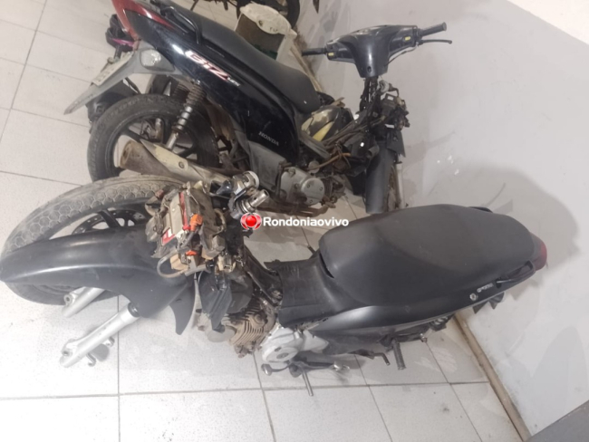 DESMANCHE: Quatro são presos com motos roubadas sendo desmontadas   Rondoniaovivo.com