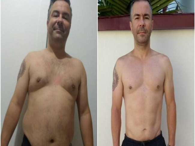 Sedentarismo superado aos 40 anos! Ele perdeu 28 kg em 8 meses   Mundo Masculino   iG
