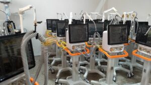 Hospital Regional de Cacoal recebe 36 equipamentos respiratórios de ventilação mecânica