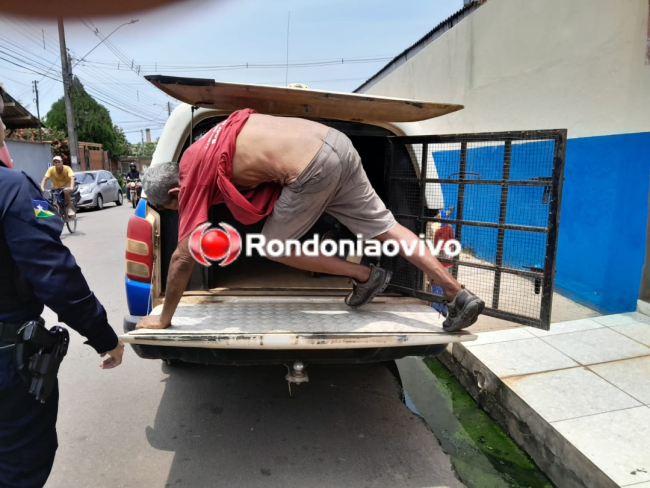 URGENTE: Homem é preso por agredir na cabeça suspeito de furto em residências   Rondoniaovivo.com