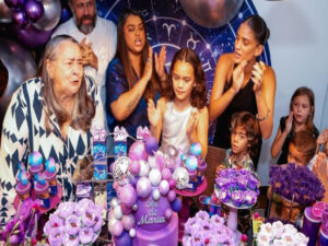 Preta Gil celebra aniversário de 8 anos da neta: ‘Amor da vovó!’