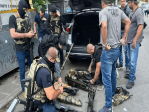 Armas de Barueri: exército e polícia civil negociaram com traficantes