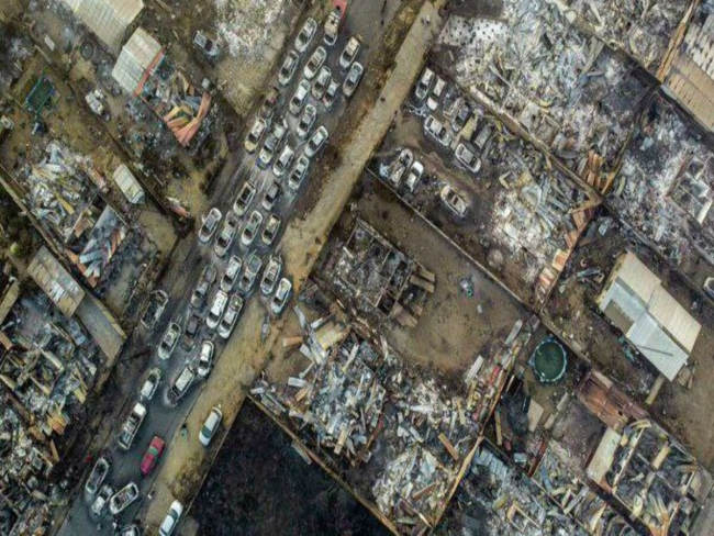 Incêndios florestais deixam 51 mortos no Chile