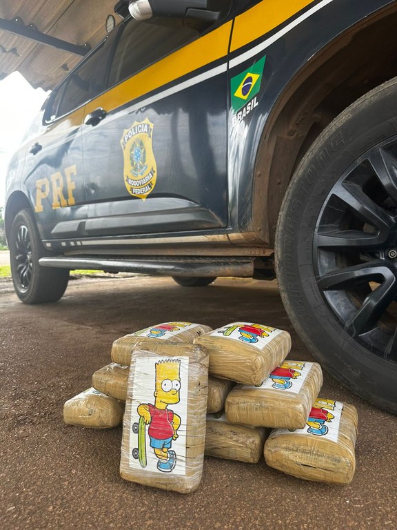 PRF apreende quase 11 kg de skunk (supermaconha) em Porto Velho/RO