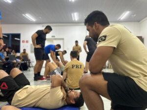 Em Rondônia, Polícia Rodoviária Federal realiza aplicação do Teste de Aptidão Física em todo o efetivo — Polícia Rodoviária Federal