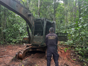 PF realiza operação contra garimpo ilegal em território indígena e no rio Capitão Cardoso em RO — Polícia Federal