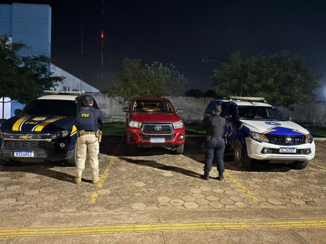 Em Jaru/RO, PRF e PMRO realizam a prisão de criminosos na BR 364 — Polícia Rodoviária Federal