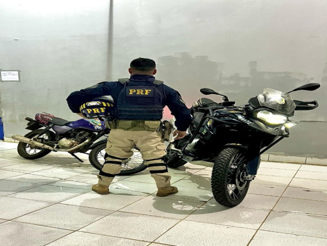 Em Porto Velho/RO, PRF identifica motocicleta adulterada — Polícia Rodoviária Federal