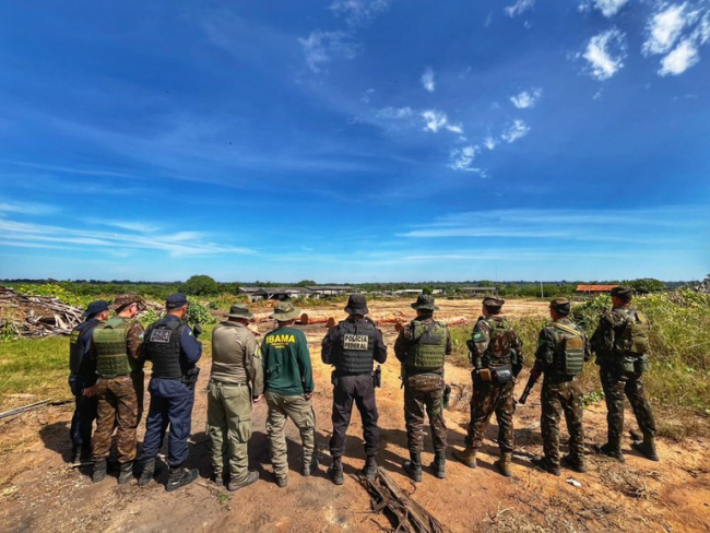 PF combate grilagem de terras na Terra Indígena Igarapé Lage em Rondônia — Polícia Federal