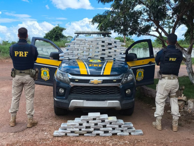 PRF em Rondônia apreende 87 kg de maconha em Guajará Mirim — Polícia Rodoviária Federal