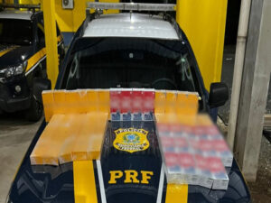 Em Pimenta Bueno/RO, PRF apreende celulares transportados de forma irregular em ônibus — Polícia Rodoviária Federal