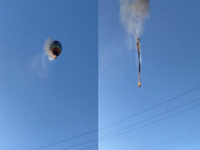Piloto pediu para ocupantes pularem de balão, segundo a polícia