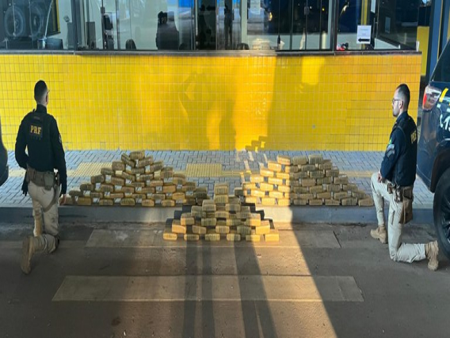 PRF apreende mais de 100kg de drogas em caminhão no município de Vilhena — Polícia Rodoviária Federal