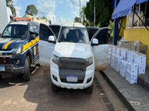 PRF em Rondônia apreende cerca de 20.000 maços de cigarros — Polícia Rodoviária Federal