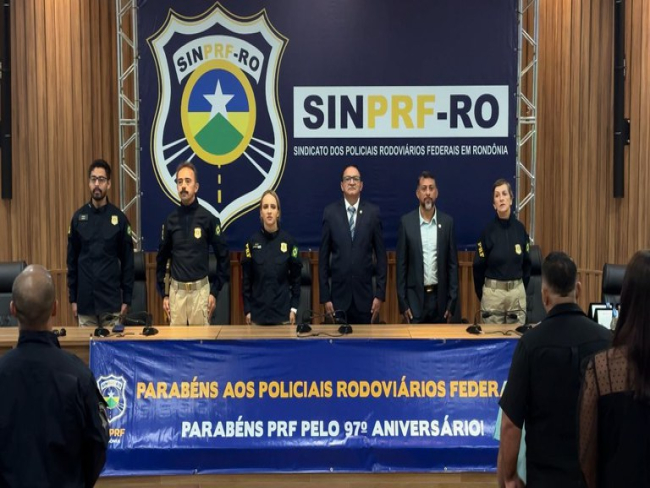 PRF celebra aniversário com homenagens a servidores e familiares em Porto Velho — Polícia Rodoviária Federal