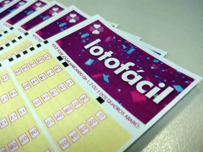 Duas apostas dividem prêmio de R$ 6,5 milhões da Lotofácil