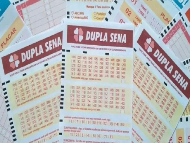 Dupla sena acumula e prêmio chega a R$ 4 milhões