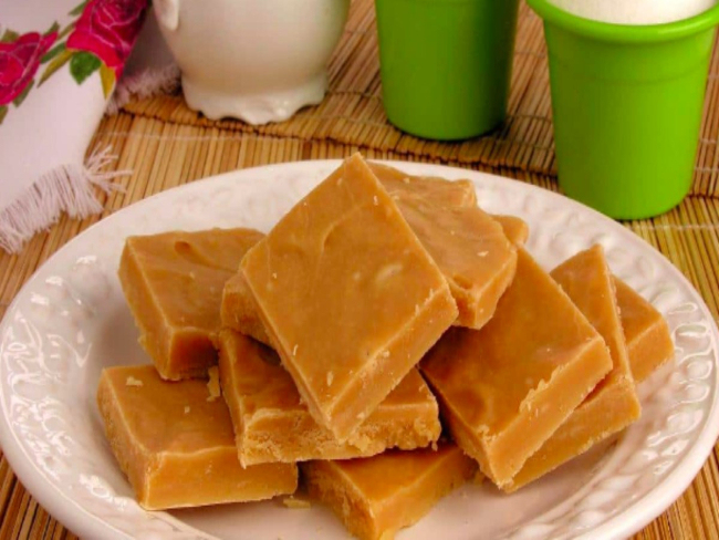 Invista em um doce de leite de corte para uma receita perfeita