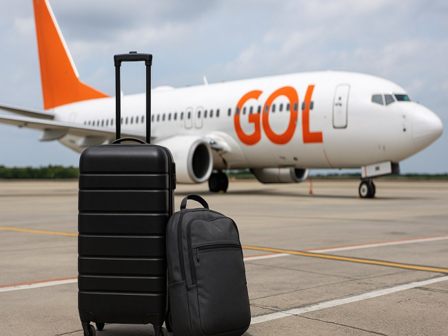 GOL comercializa nova passagem sem mala de bordo!