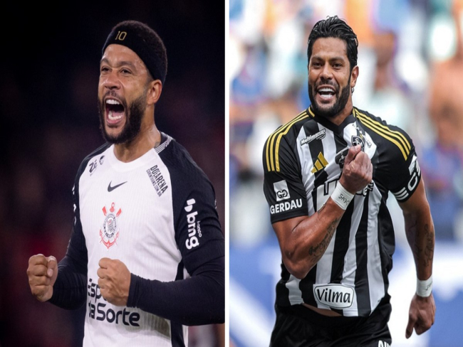 Memphis e Hulk devem ser titulares em Corinthians x Atlético MG