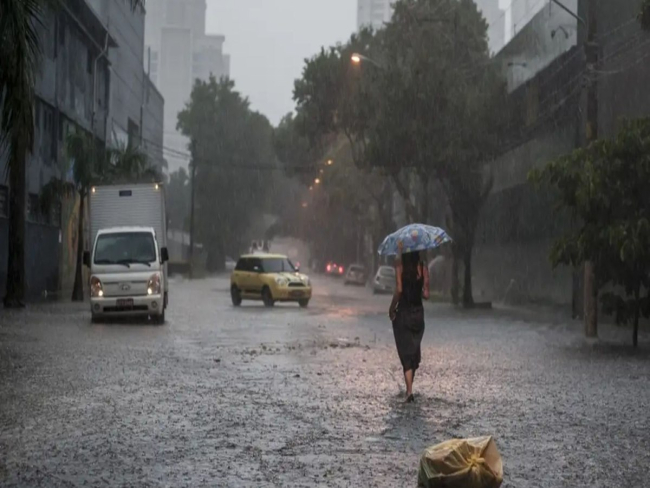 Previsão do tempo: chuva intensa atinge região Sul do país
