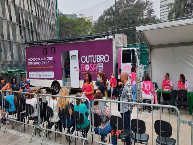 Allianz Parque oferece mamografias gratuitas no Outubro Rosa