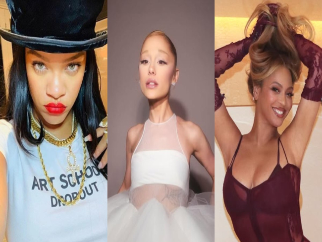 Assim como Ariana Grande, artistas que têm marcas de beleza