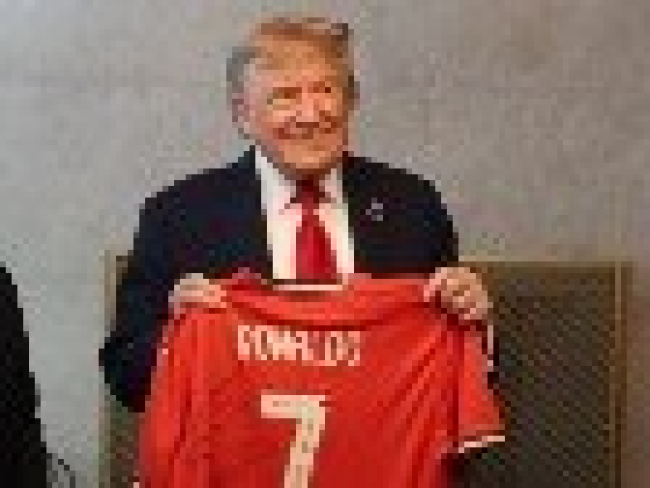 Cristiano Ronaldo será recebido por Trump na Casa Branca